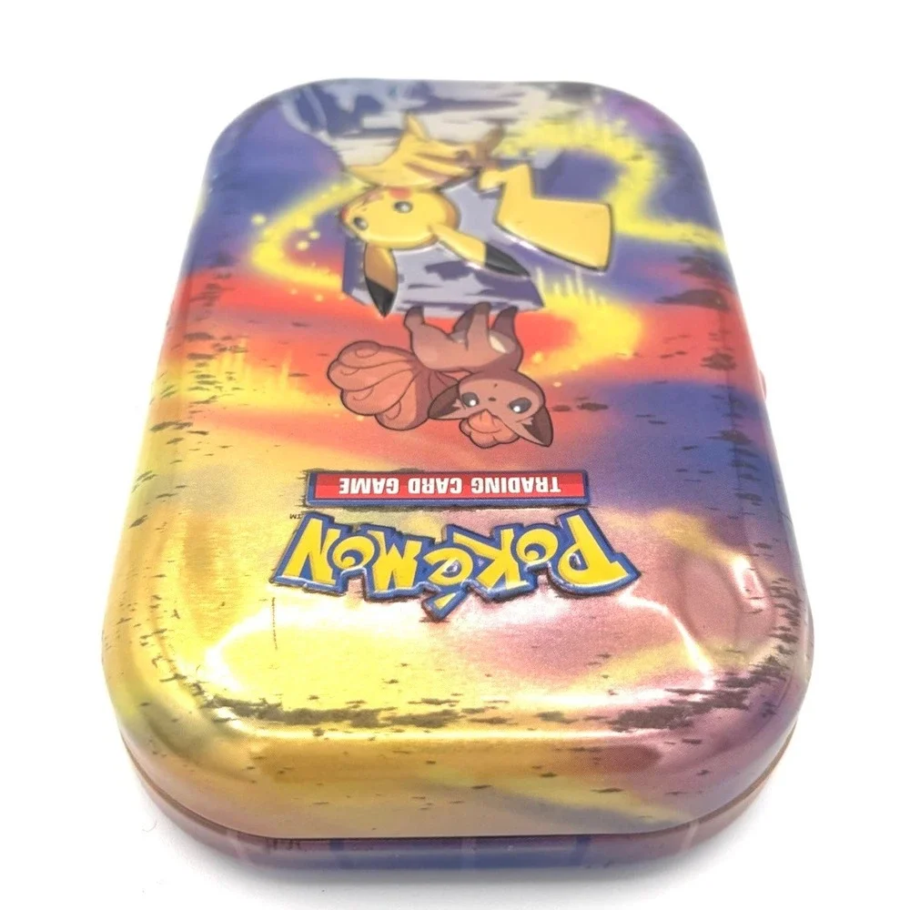 Pokemon TCG Kanto Power Mini Tin C20 Pikachu Vulpix Ed. Galar Pals EMPTY Case